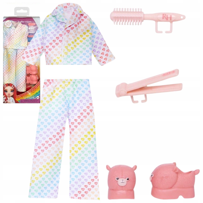 RAINBOW HIGH FASHION PACK STYLIZACJA ZESTAW MODOWY DLA LALKI RUBY ANDERSON