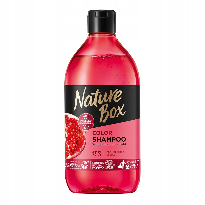 

Nature Box Szampon do włosów Olej Granatu 385 ml