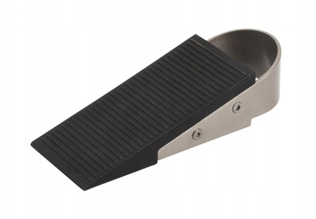 Odbojnik drzwiowy stoper blokada do drzwi skrzydła klin 126x48x30 mm