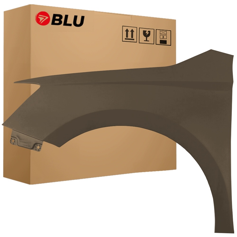 Blu Blatník Fabia 3 LH8Z levý hnědý 14-22 přední Pozink ToffeeGraciosa