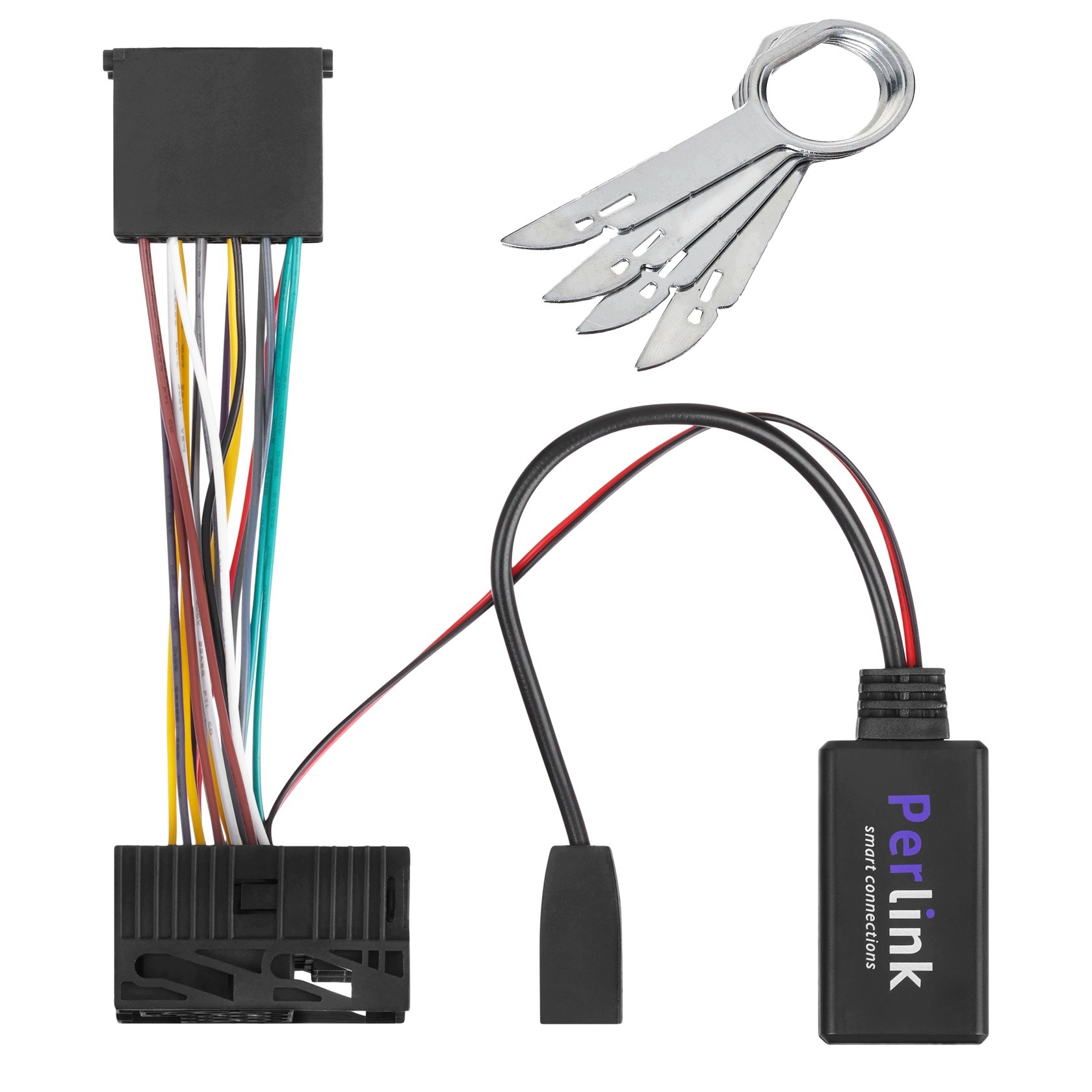 Adaptér Aux Hudba Bluetooth 5.3 10 Pin Pro Bmw Série 3 E46 E39 Plug Play