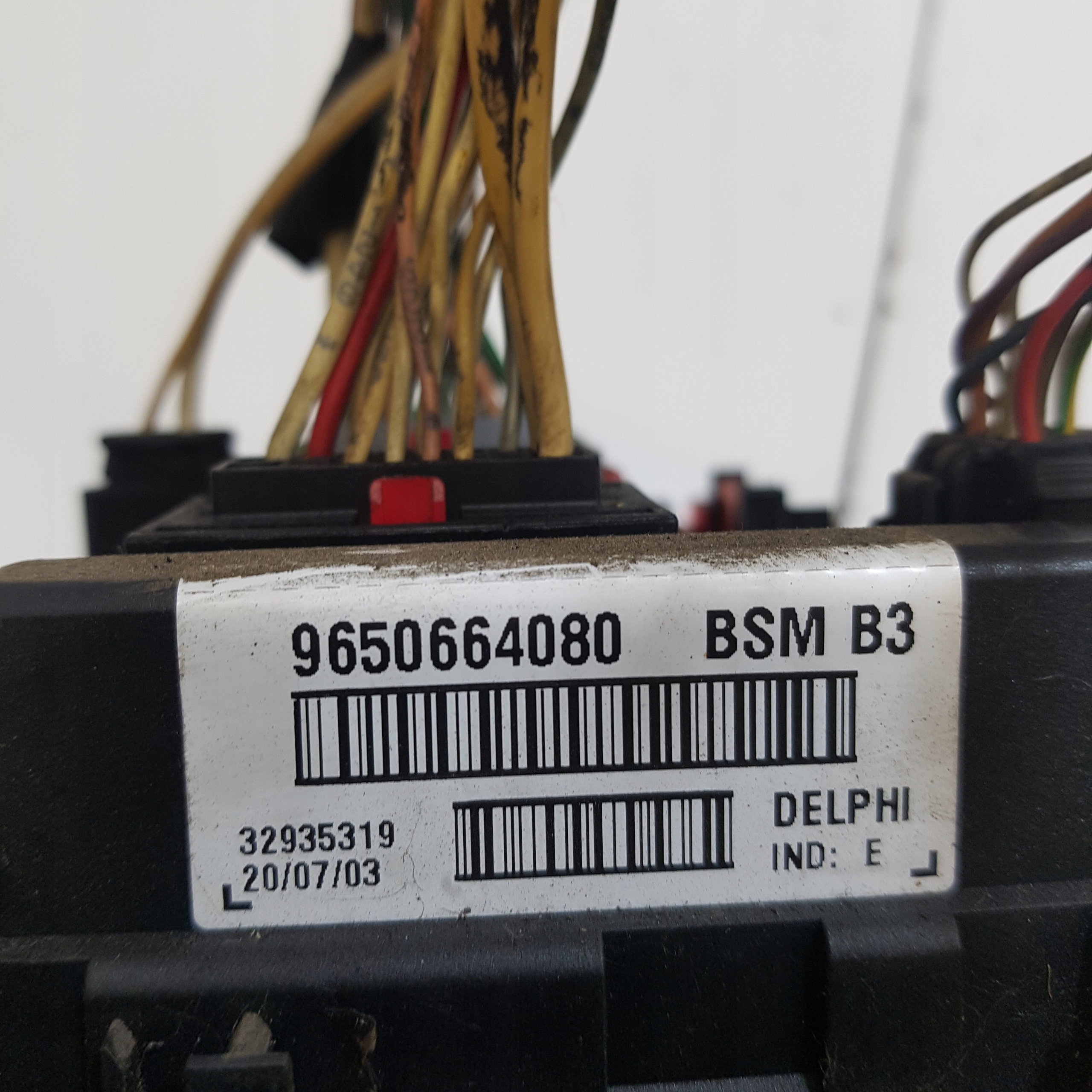 modulo BSM PEUGEOT 307 9650664080