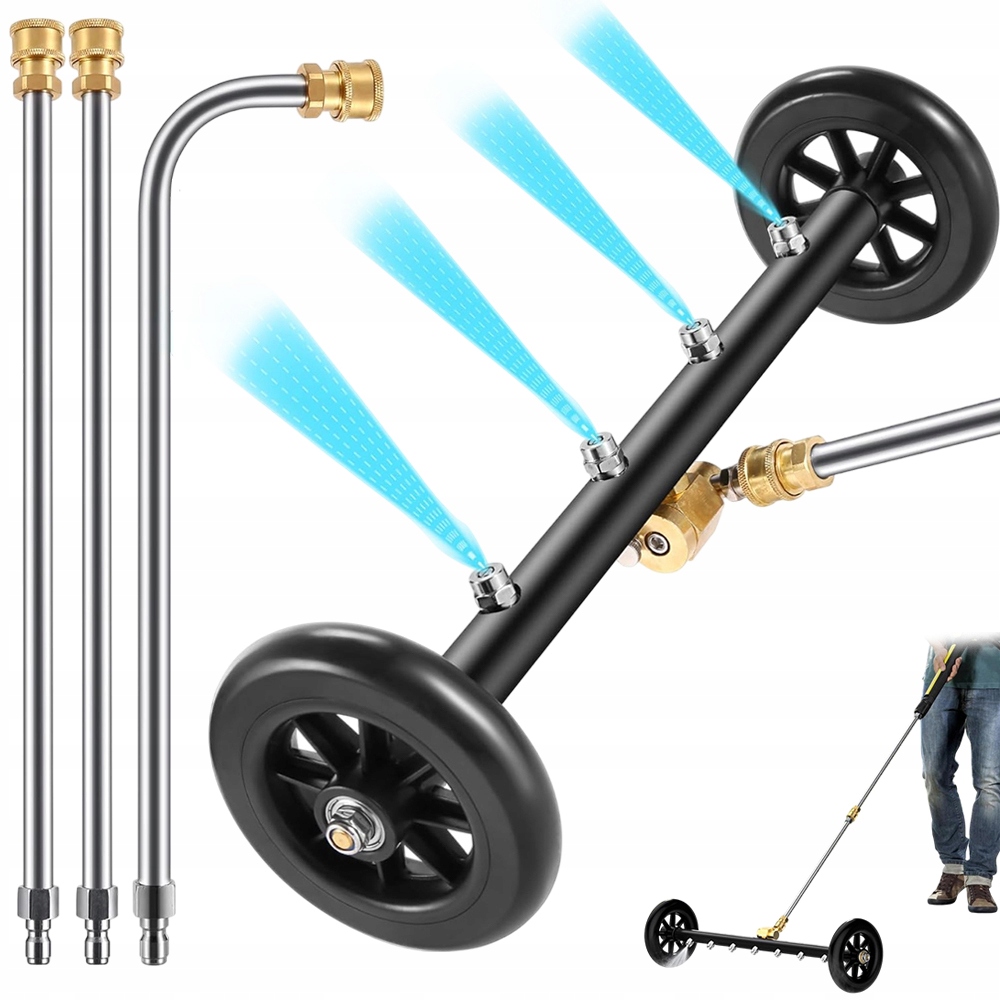 Přenosný Tlakový Čistič 4000 Psi Pro Automobilová Čistič 38,5*12,3 CM