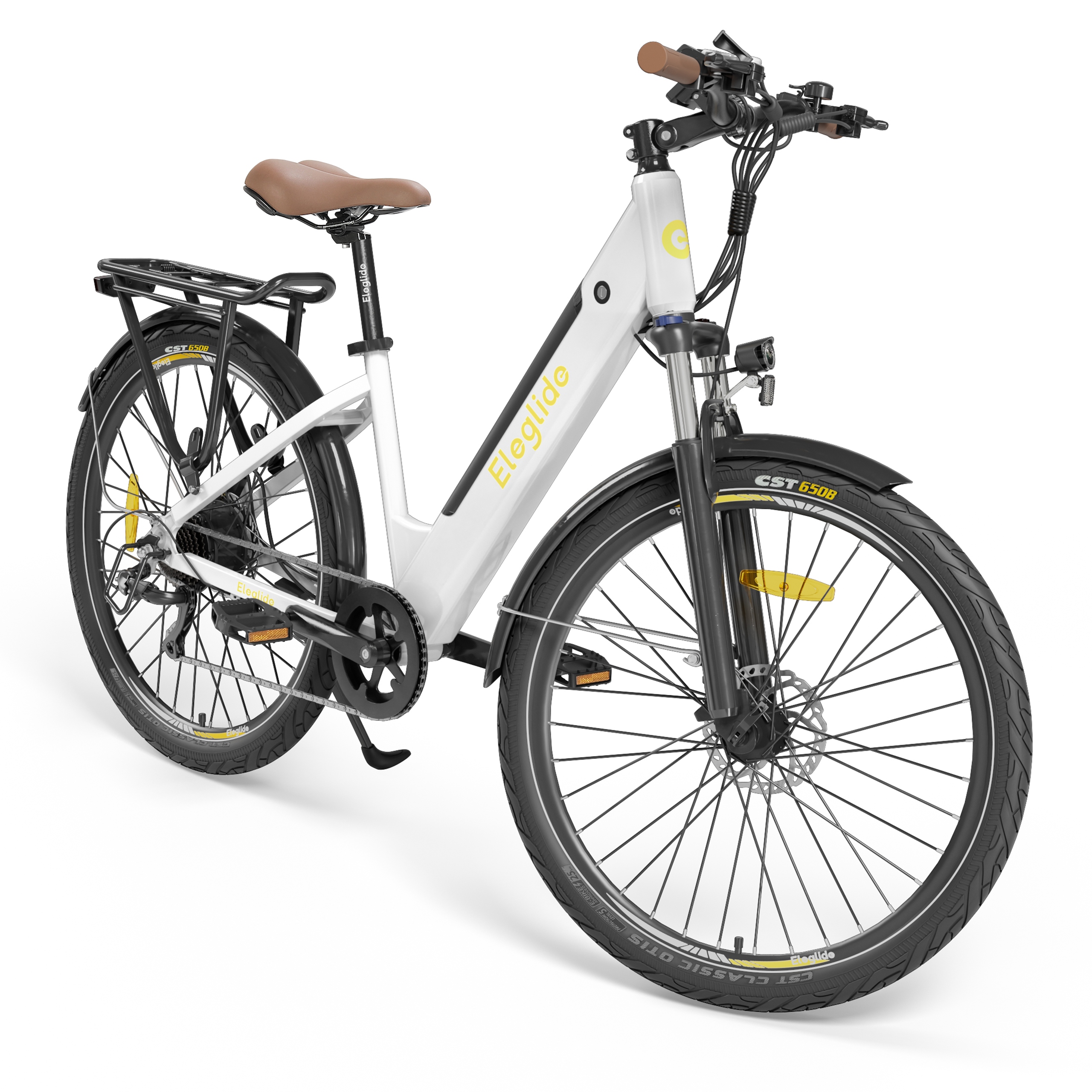 27.5“ TREKKINGOWE ROWER ELEKTRYCZNY 13AH 25km/h 100KM ELEGLIDE T1 STEP-THRU Waga 25.5 kg