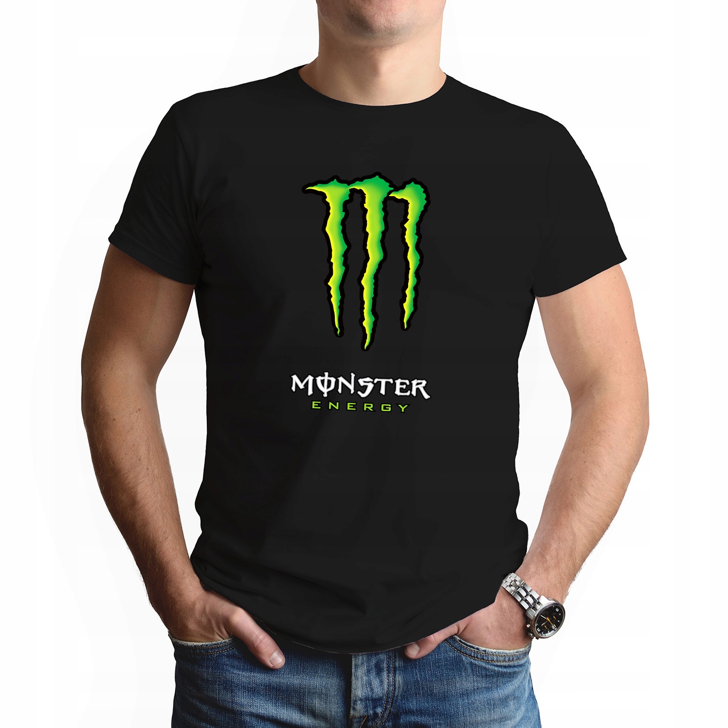 

Koszulka Męska Czarna rozm XXXL Monster Energy