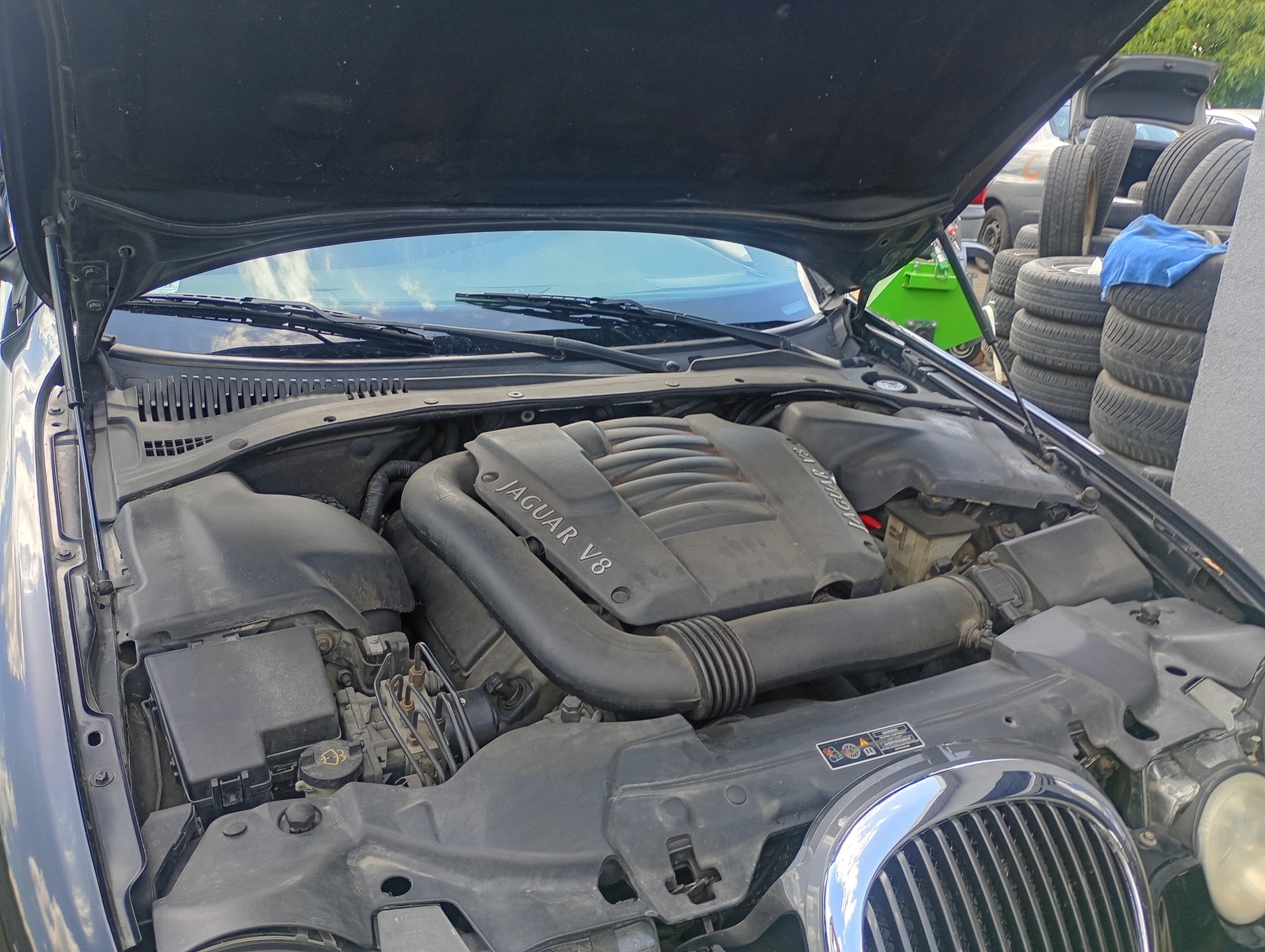 engine AJ840 Jaguar S-Type 2 II 99-02 4.0 V8 przebieg 237827km