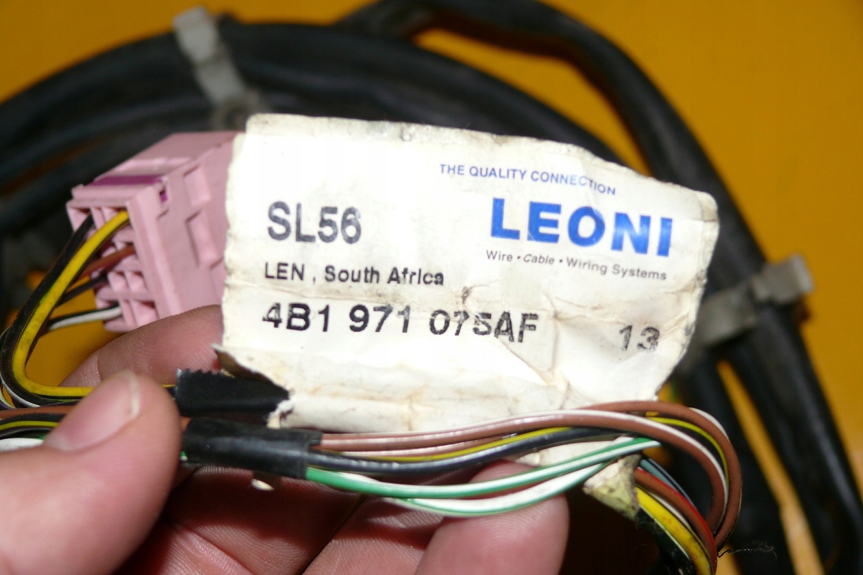 cablaggio VENTOLA radiatore AUDI A6 C5 3.0