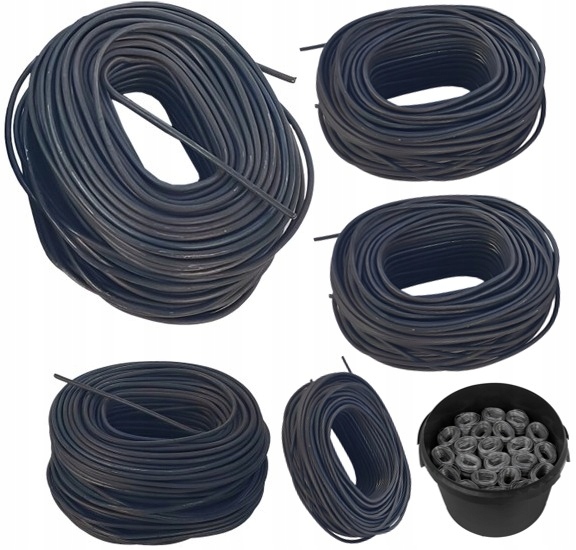 22 kg žhavého vázacího drátu pro vyztužení třmenů 1,4 mm v motech