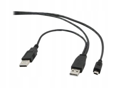 Kabel USB - Mini USB 0,9m do dysku hdd Szczecin