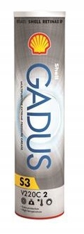 

Smar Shell Gadus S3 V220C 2 Kartusze 0,4KGX12SZT