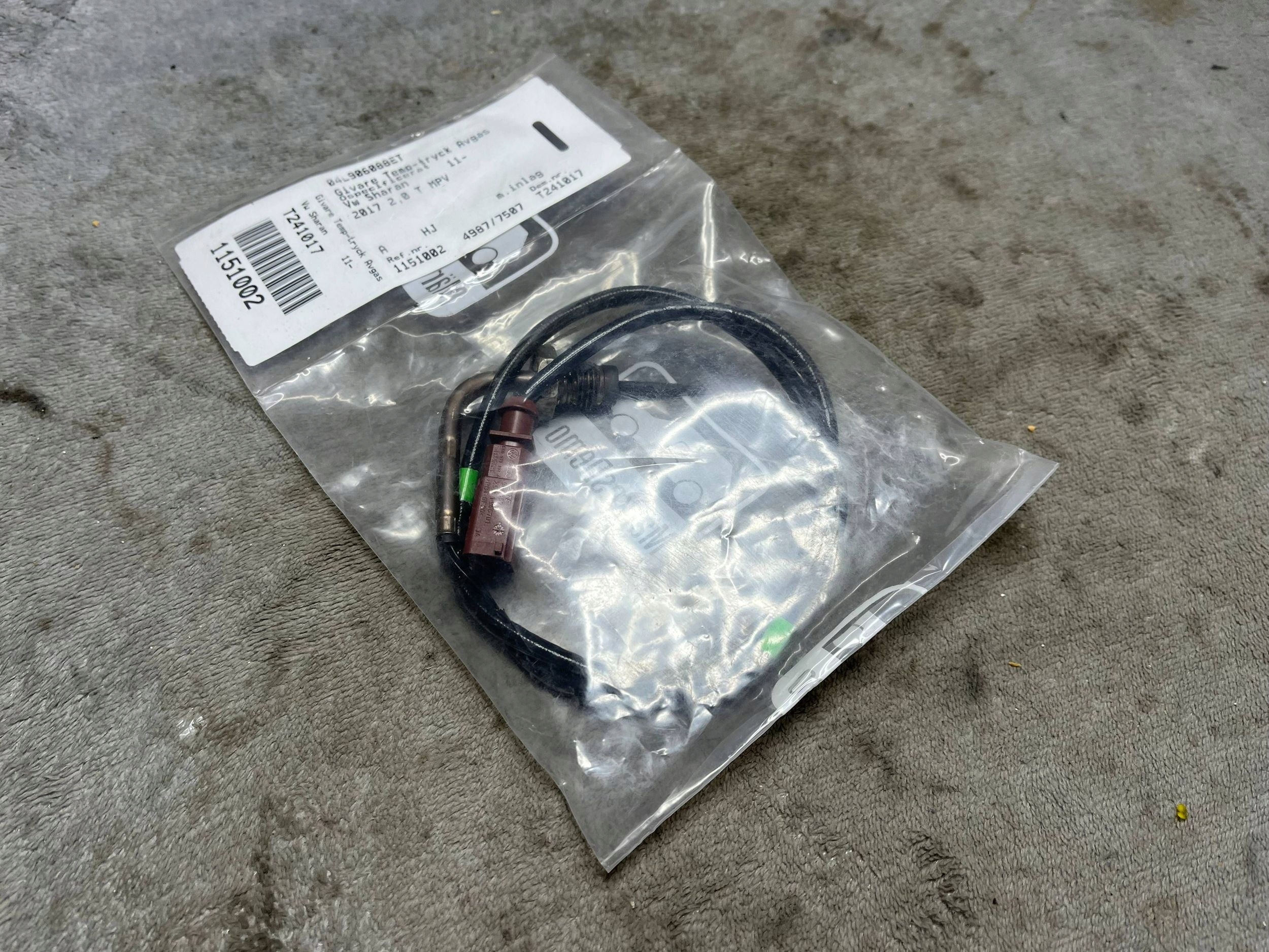 VW SHARAN ALHAMBRA 04L906088ET Sensor TEMPERATURY Gase Original