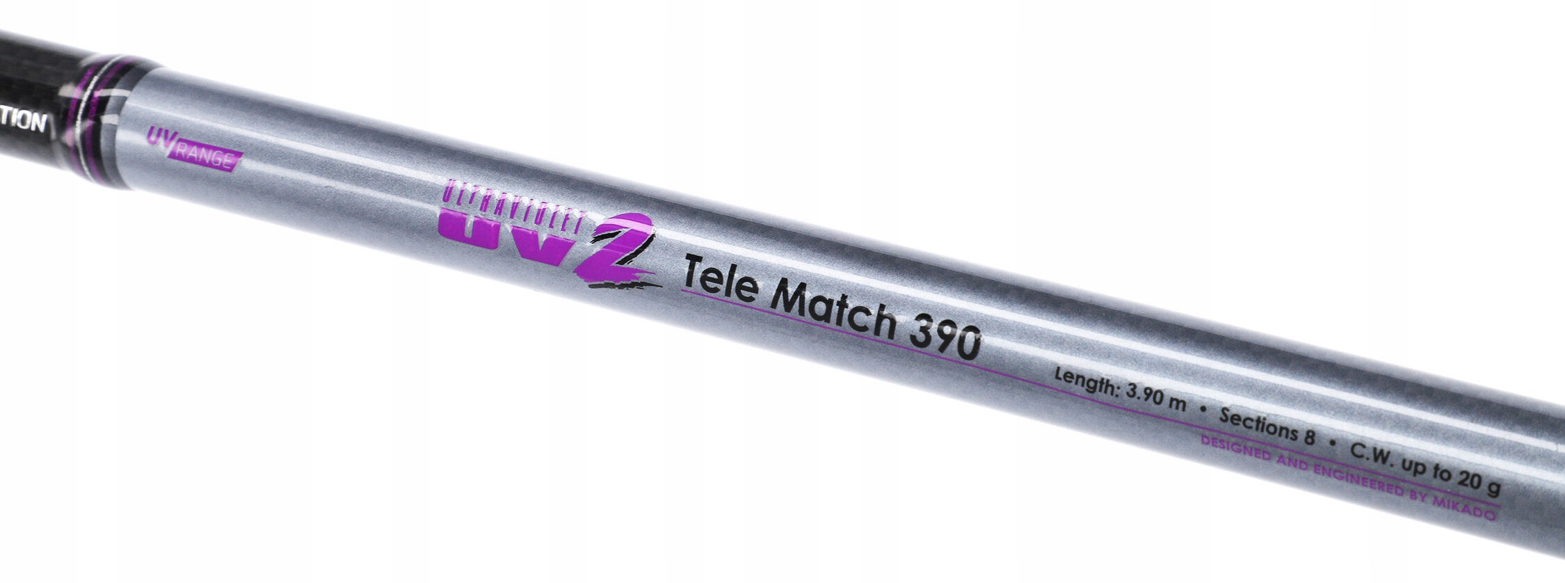 Wędka MIKADO Ultraviolet II Tele Match 3.90m / 1-20g Model Ultraviolet II Tele Match