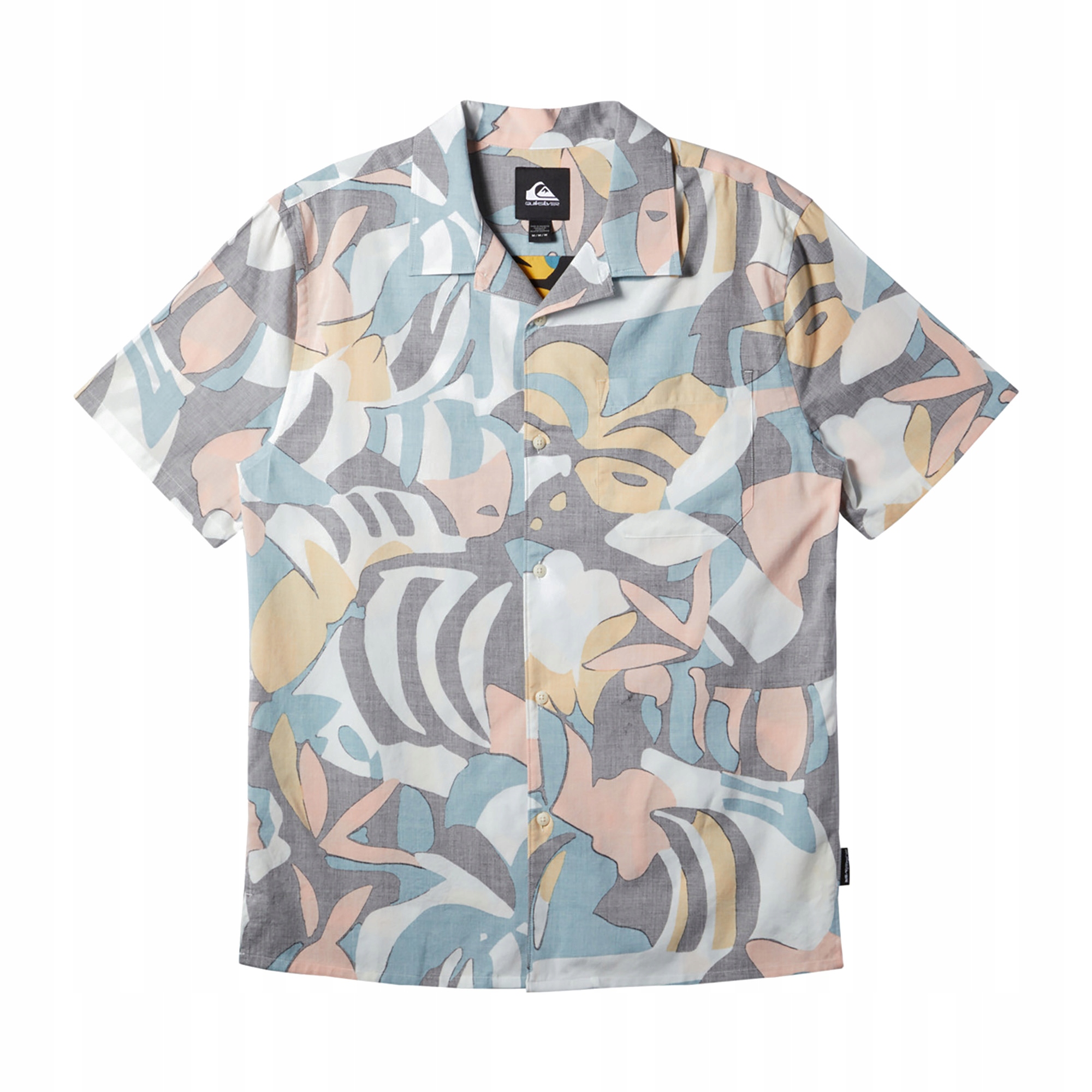 Koszula męska Quiksilver Beach Club Casual larkspur beach club ss M