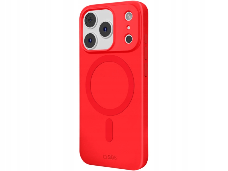 Etui Sbs Instinct Mag do Apple iPhone 17 Pro Czerwony