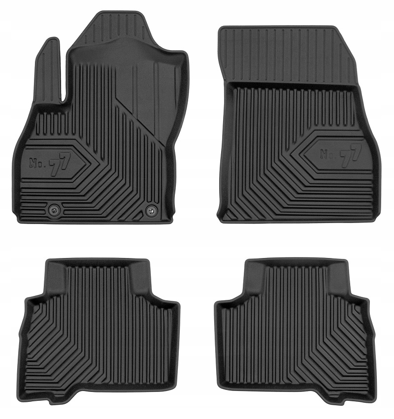 Koberce Gumové Fiat Fiorino 3 2007-2016 Korytka 77