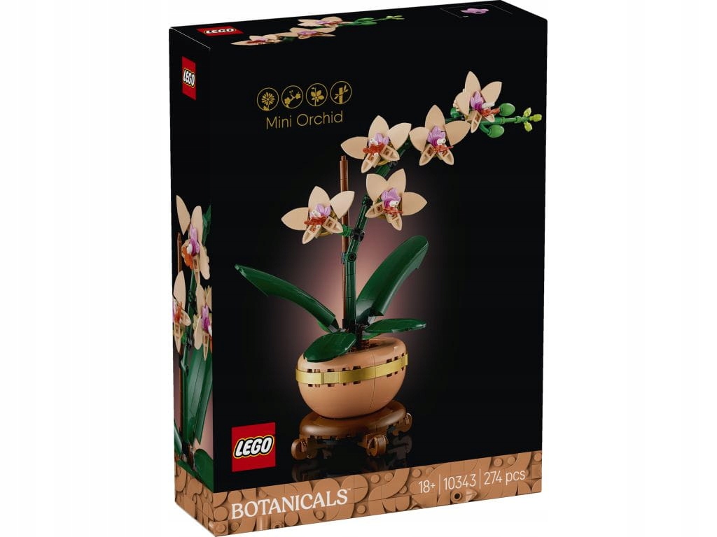 Lego 10343 Botanicals Malá orchidej