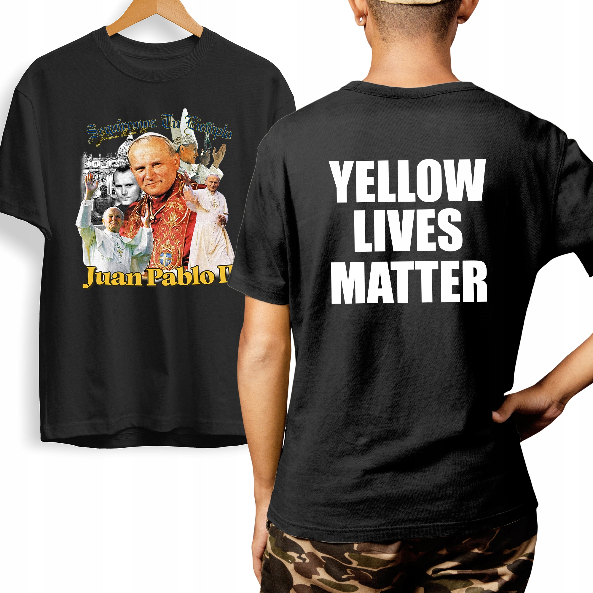 

Koszulka T-shirt Męski Papież Jan Paweł II 3XL