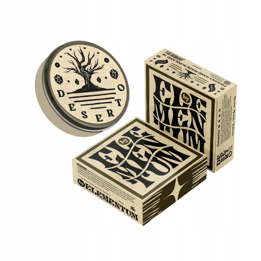 By Elementum, Matná hlína Deserto Heavy Matte Clay, 100 ml