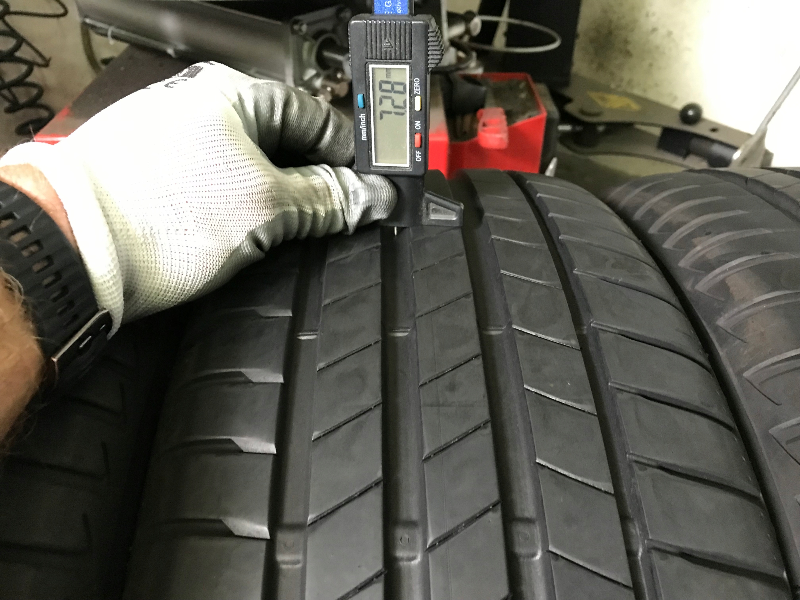2 tyres summer 205/55R17 91W Bridgestone T005 7mm