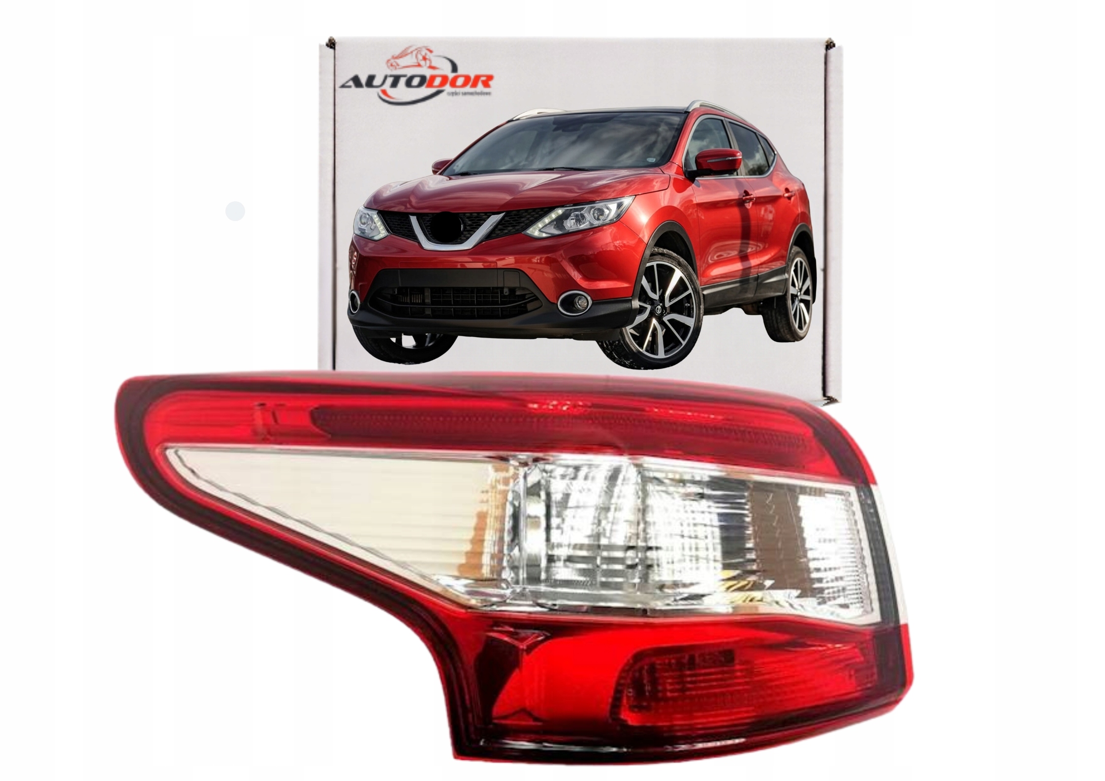 Nissan Qashqai 2014-2017 Vnější Zadní Světlo Levé Nové 265554EA0A