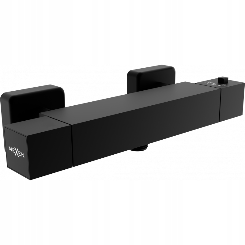 Mexen Cube termostatická sprchová batéria, čierna