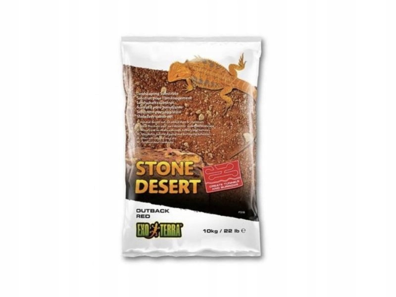 Levně Substrát Stone Desert 10 kg červená poušť