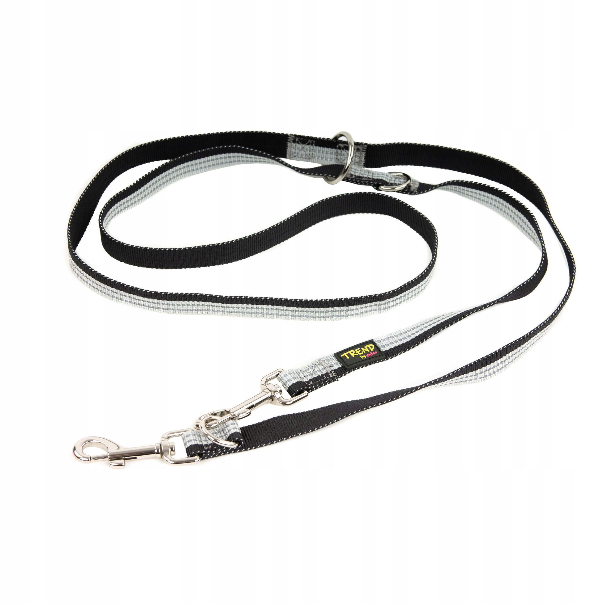

Smycz przepinana Trend Stripe 20mm Czarna
