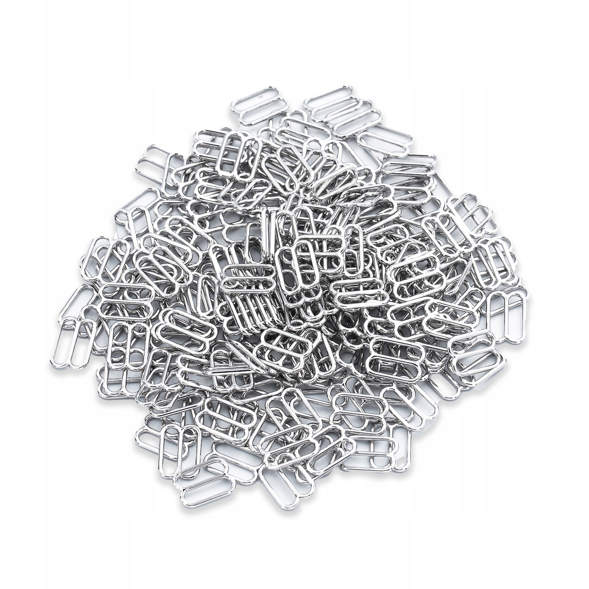 Regulátor ramínek 14 mm/kusů 1000 stříbrný R814