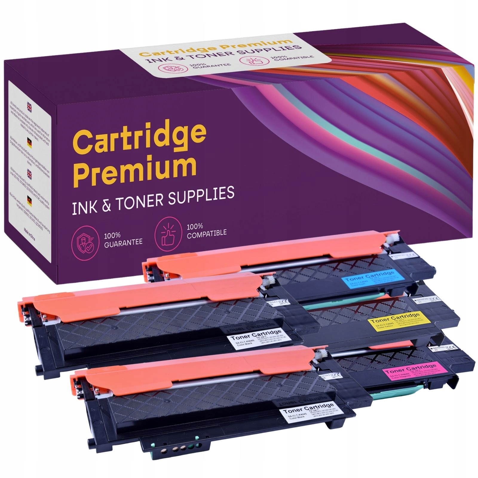 5 x Toner 404S pro tiskárnu Samsung Xpress C430 C480
