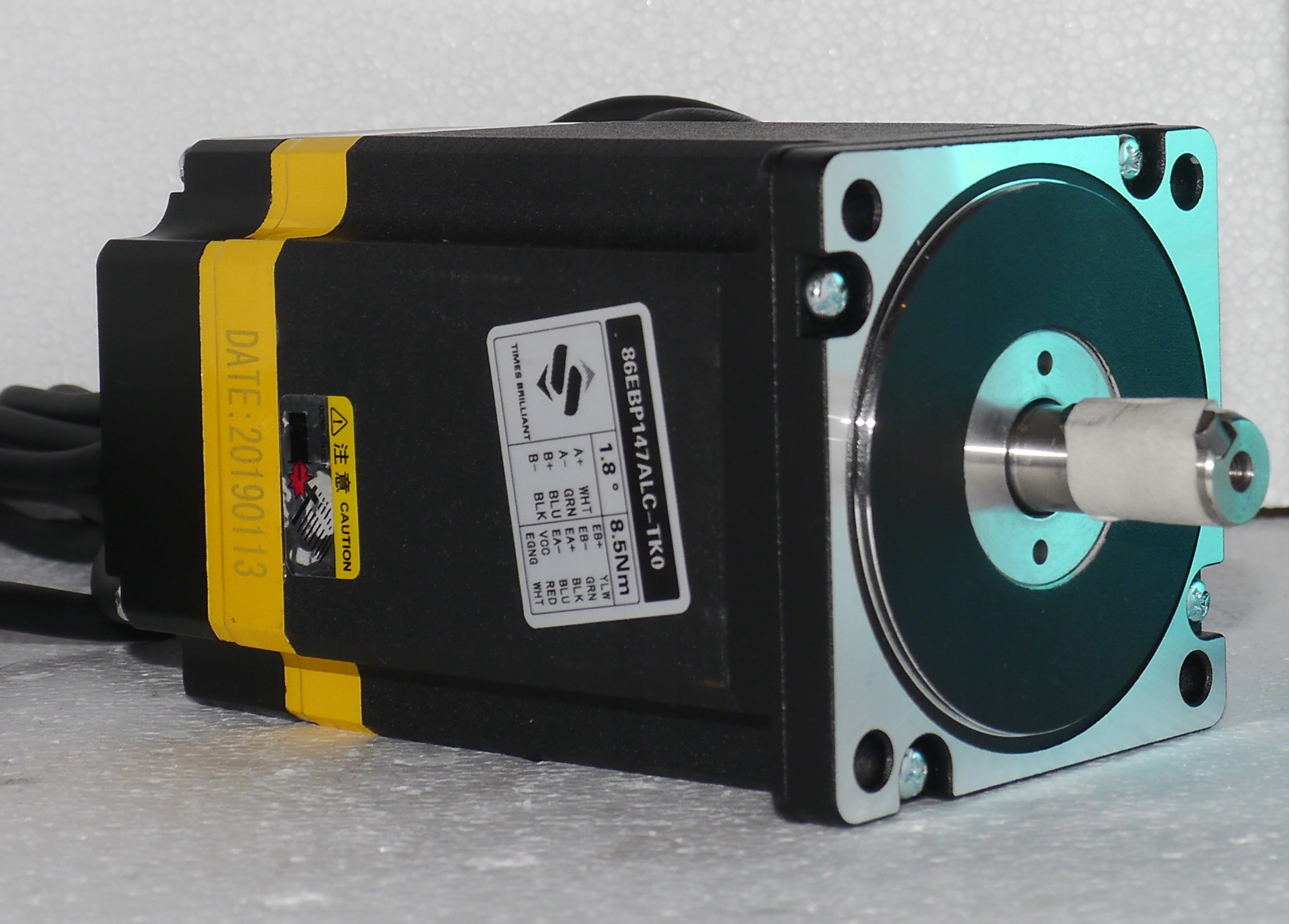 Silnik serwo krokowy 8,5Nm 6A + serwokontroler CNC Marka inny