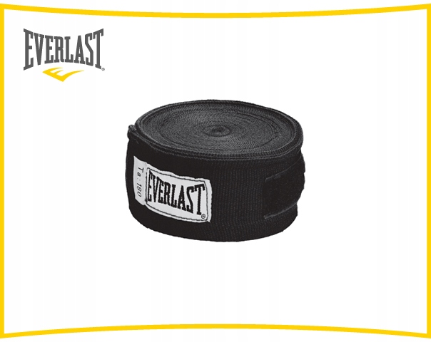 

Everlast Taśma Bokserska Elastyczna 4,5m Black