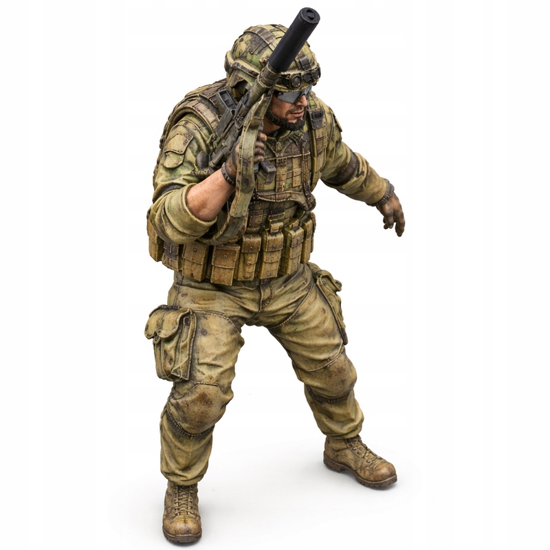 Figurka Uk Sily specjalne Modern 3 Model 3d Skala 1:48