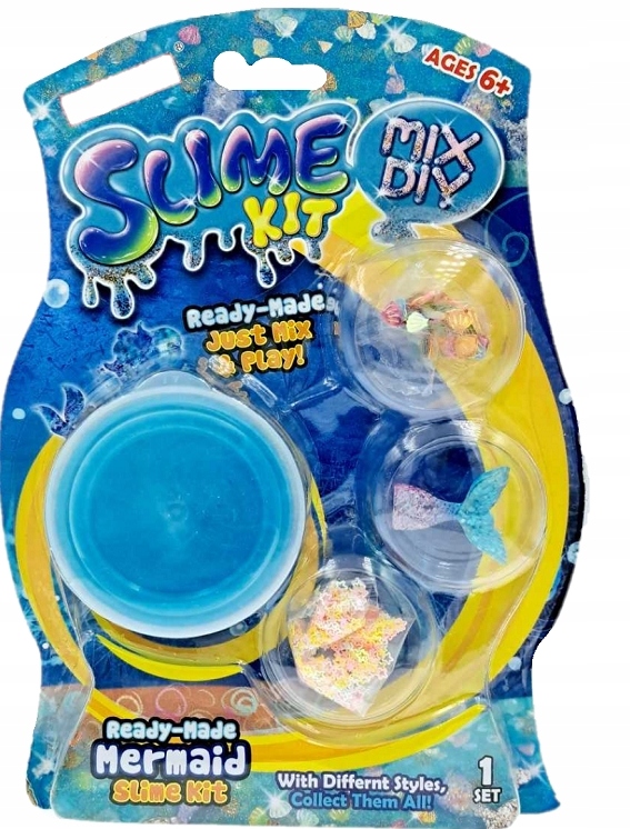 gluty SLIME MIX  DIY na blistrze — 3