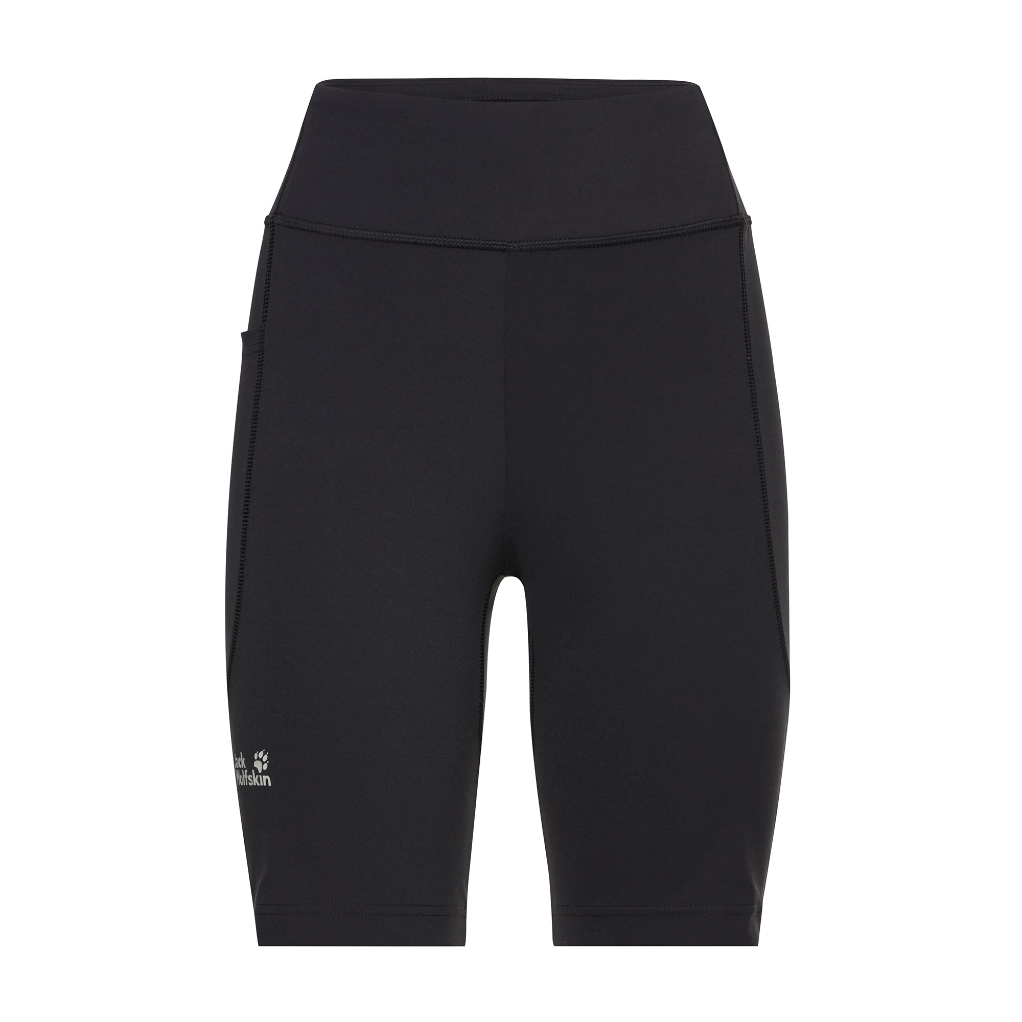 Kraťasy trekové kraťasy Jack Wolfskin Wildstride černé
