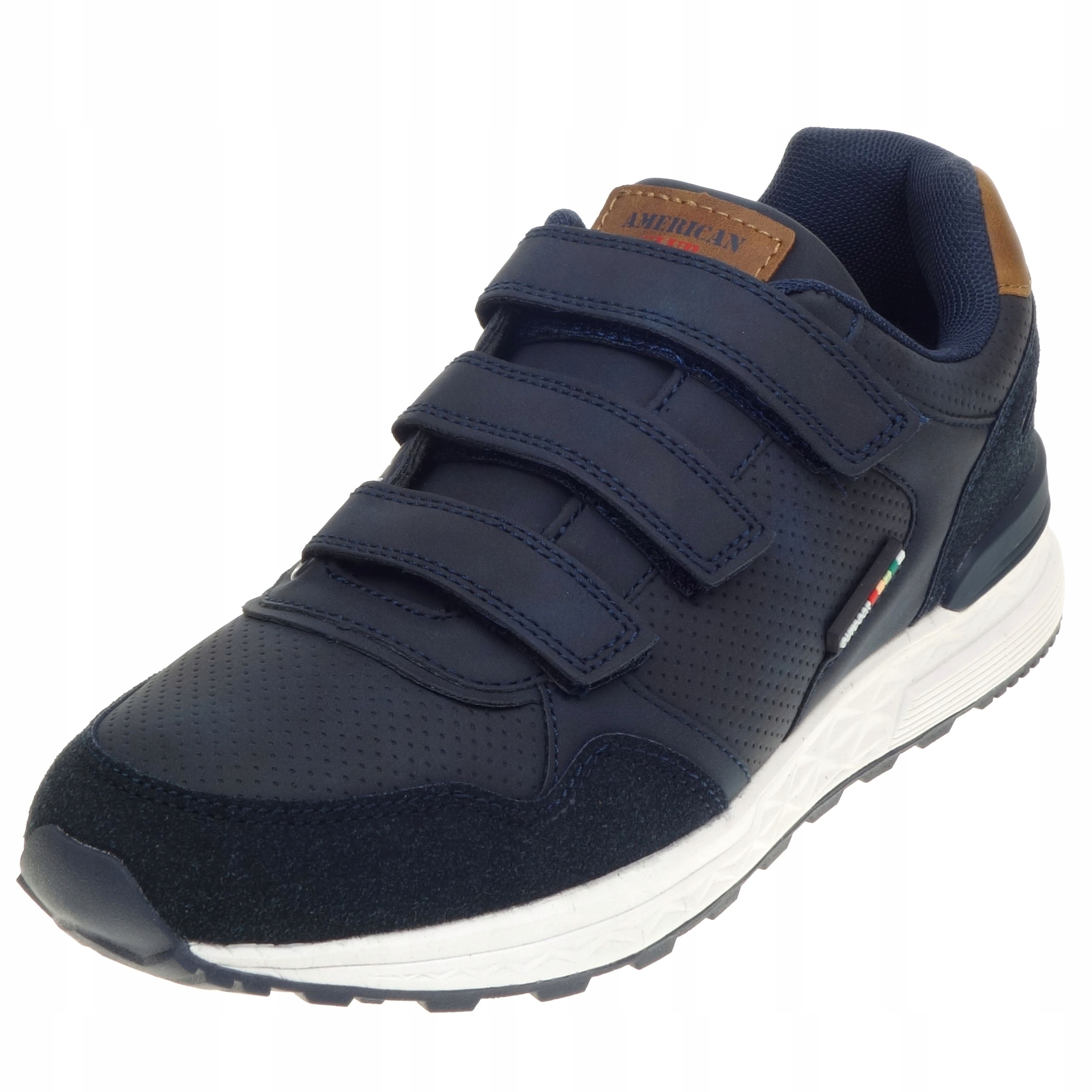 Sportovní boty American Club Lehké Adidasy na suchý zip Memory Foam 38