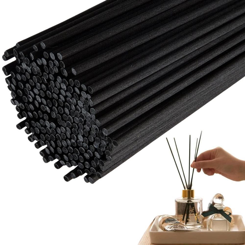 Syntetické Tyčinky Pro Aroma Difuzéry Černé 22 cm x 4 mm 1000 ks