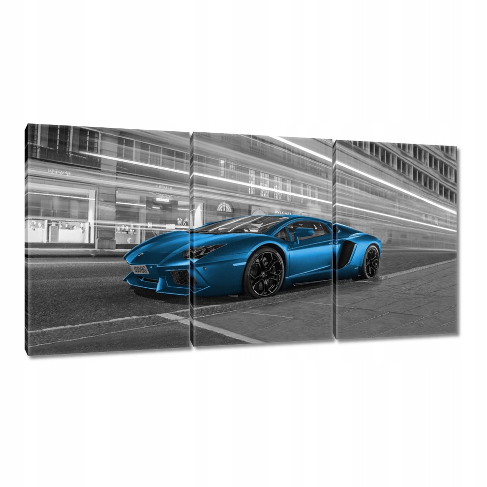 

Obrazy 120x60 Niebieska szybkość