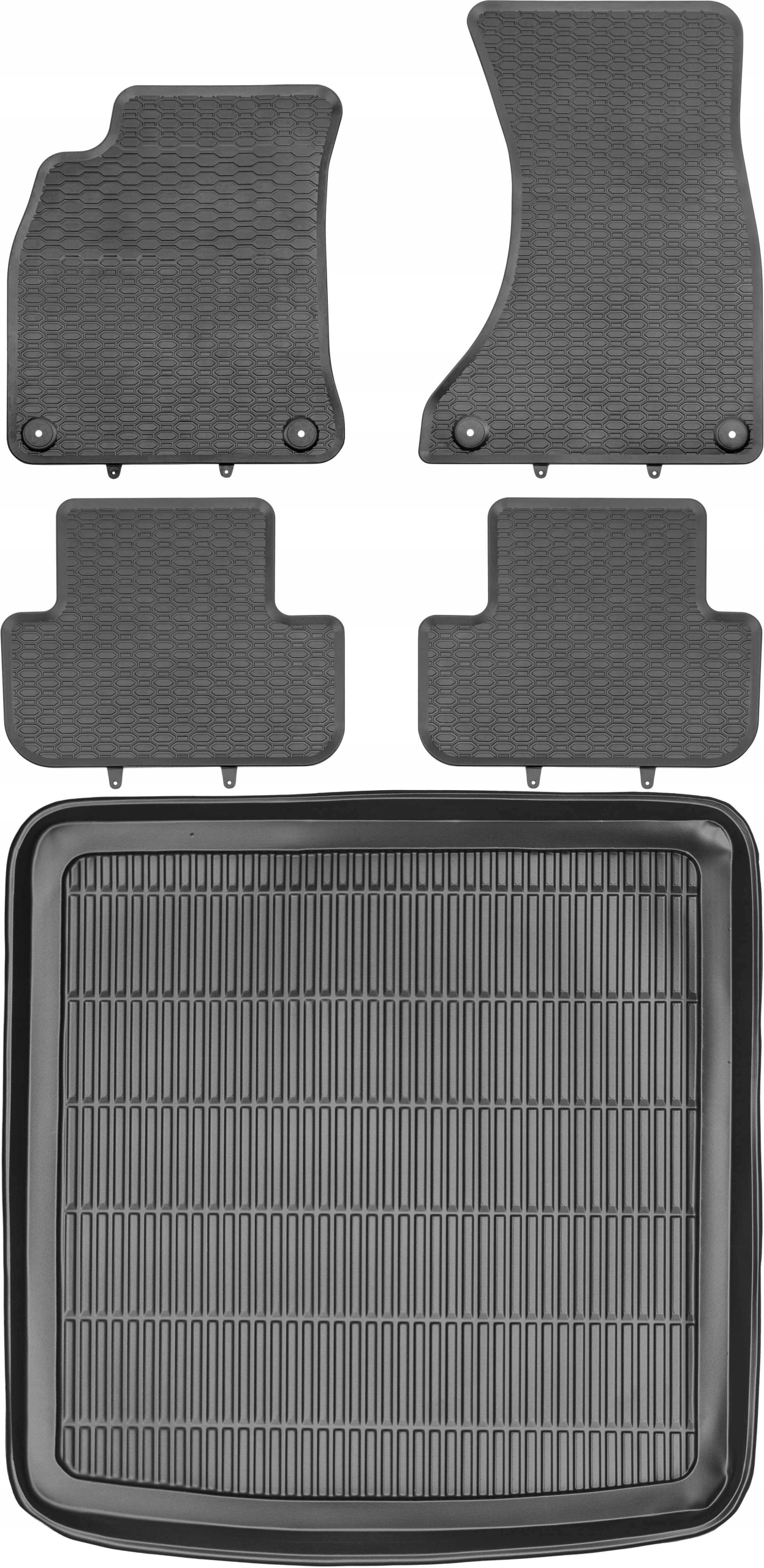 Audi A4 B8 Kombi od roku 2007-2015 Sada Koberce batožinový priestor