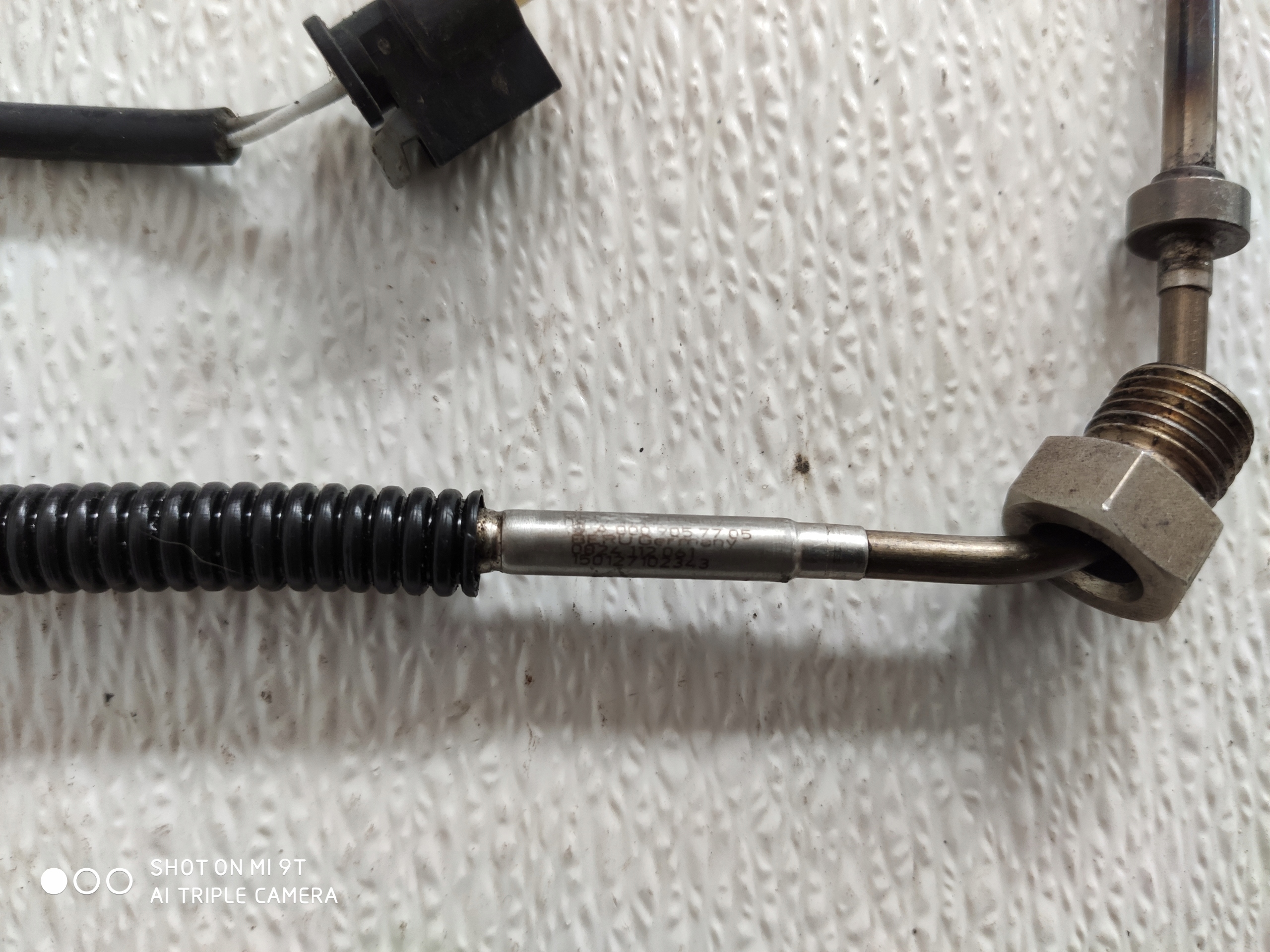 MERCEDES W176 W117 Sensor TEMPERATURY Gase