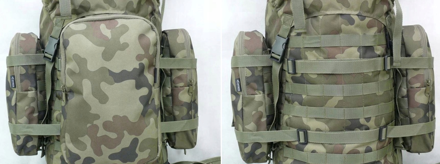 Plecak Trekkingowy REGULACJA STELAŻ+3 KIESZENI 95L Materiał dominujący codura