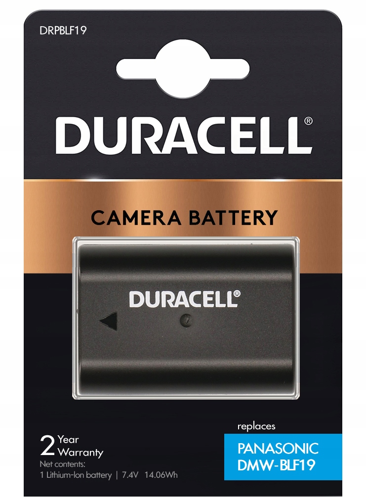 

Bateria Duracell Do DMW-BLF19E Lumix GH4 GH5 G9