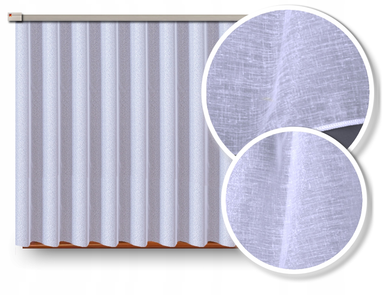 

Firanka Fantazyjna Sable/markizeta/deszczyk 160 CM