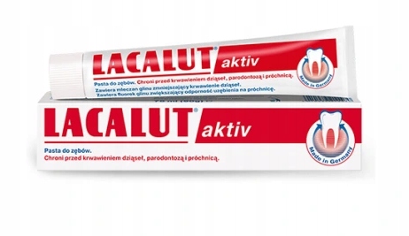 

Lacalut Aktiv pasta do zębów ochrona dziąseł 75ml