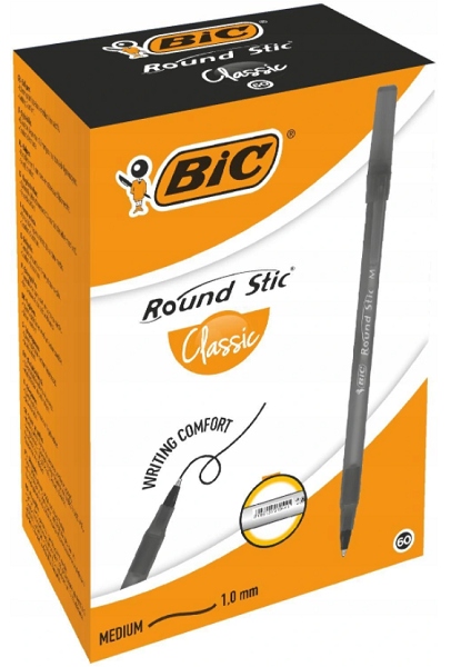 

Bic Długopis Round Stick Niebieski 60 Sztuk