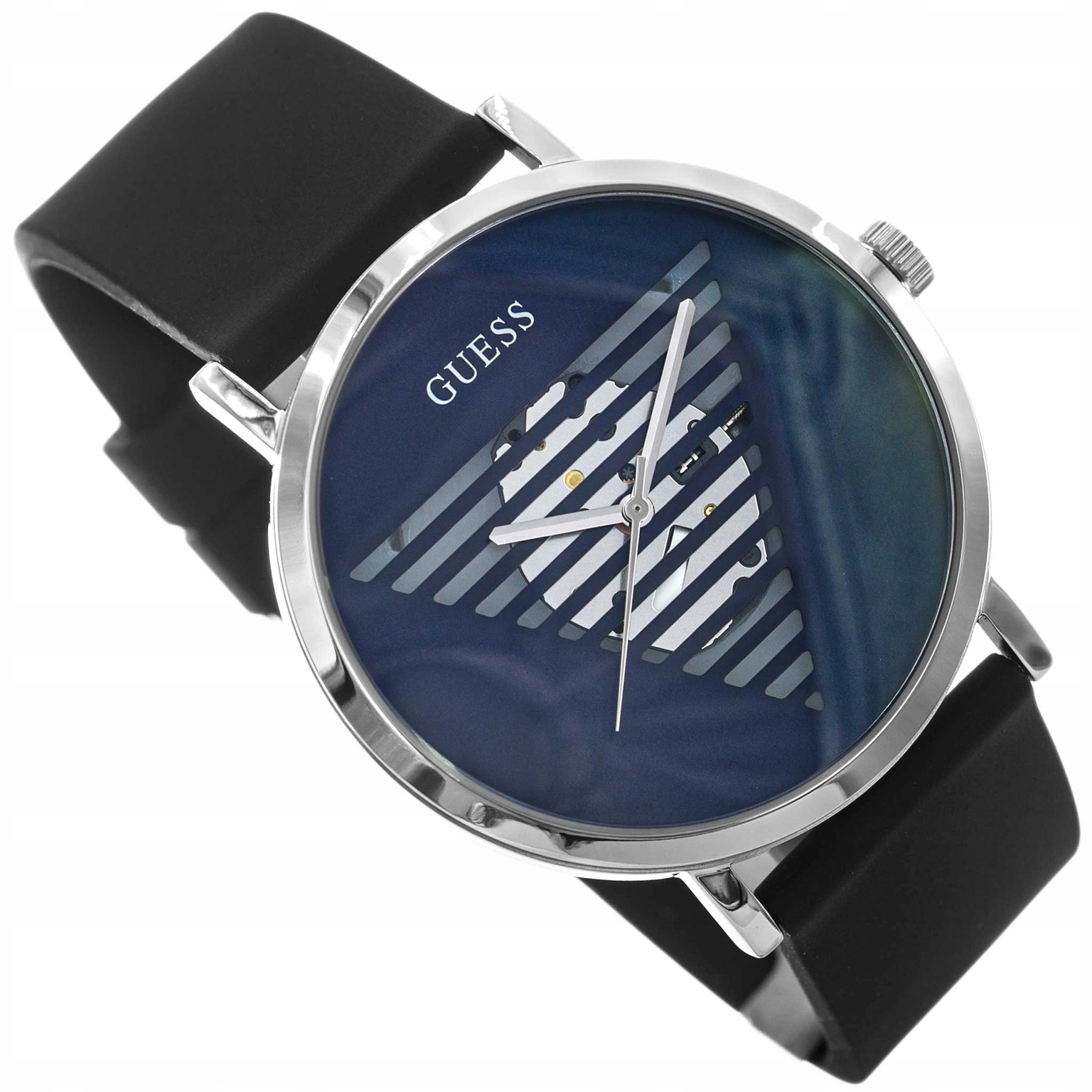 Pánské Hodinky Guess GW0503G2 Černý Idol Na Opasku K Obleku