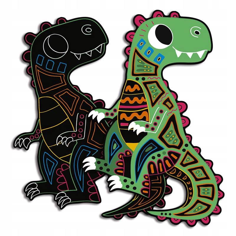 

Wydrapywanki Dinozaury Zdrapywanka Janod 5+