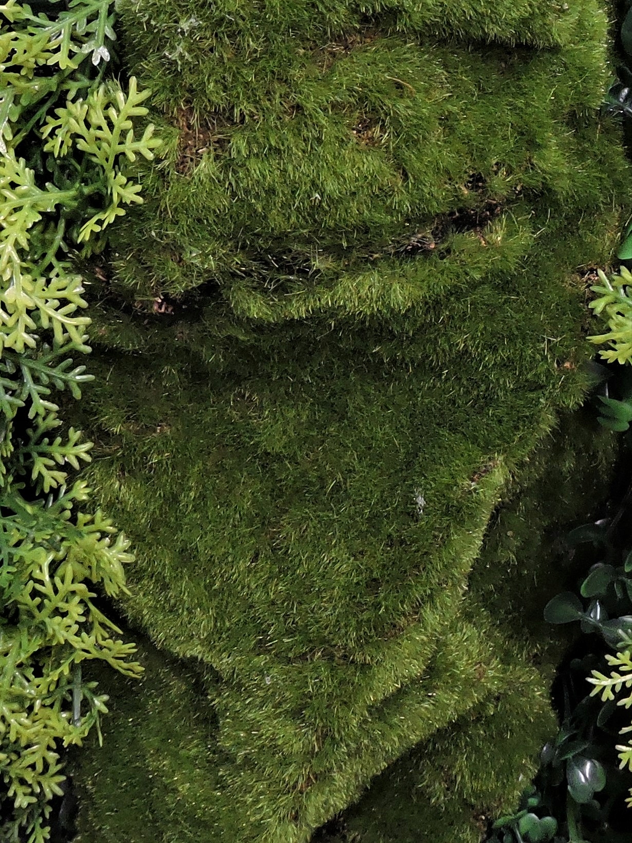 Dekoracyjna kula roślinna Moss Ball 45 cm mech Kolor zielony