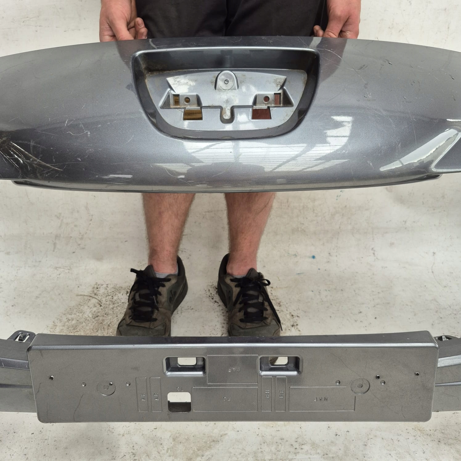 PEUGEOT 206+ plus 09-12 bumper front front for fog lights 9686460377