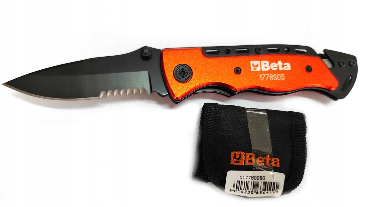 Nóż składany samochodowy Beta 1778SOS