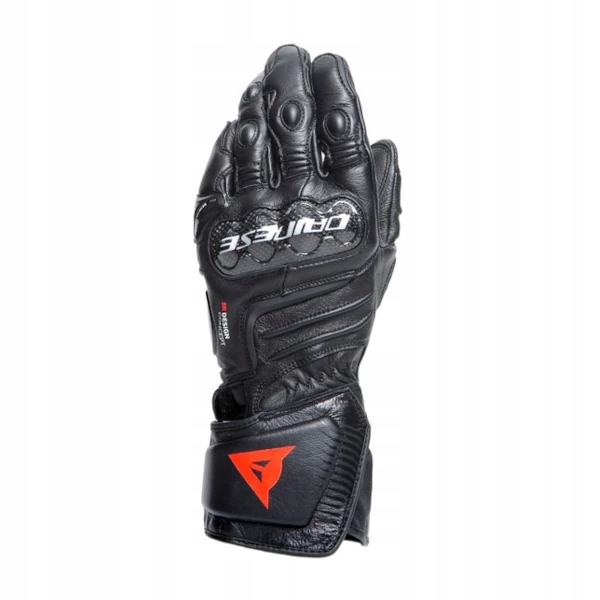 Motocyklové Kožené Rukavice Dainese Carbon 4 Long Mužské Čierne veľ S